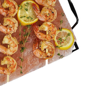 Plaque en forme de briques pour une belle cuisine au barbecue et la décoration de la maison, dalles sculptées, sel rose de l'Himalaya biologique et naturel - Product Image 1