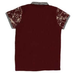 Camiseta Polo para Niños - Color Granate - Product Image 2