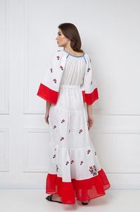 2025แขนพัฟปักลายสำหรับผู้หญิงเสื้อผ้ายูเครนแบบดั้งเดิมปักด้วยมือคุณภาพสูง - Product Image 4