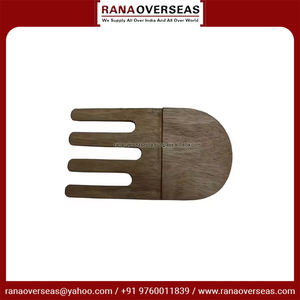 Producto de gran calidad hecho a mano, ensalada de madera para servir a mano al precio más bajo - Product Image 3
