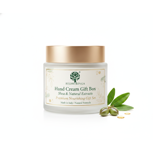 Coffret Cadeau Crème Mains Formule Naturelle 3x50ml - Hydratation Profonde Absorption Rapide RedMoringa Marque Privée Italie - Product Image 1