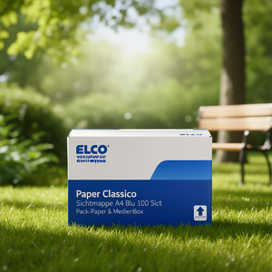 ELCO Ordo Classico Sichtmappe A4 Blau 100 Stck Pack-Papier & Medienboxen - Product Image 3