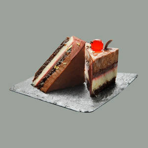 ALCAS 24x24 Plateau en pierre carré gris 10 pièces pour décoration de gâteaux et de desserts - Product Image 2