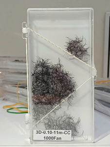 Cils de cheveux synthétiques de luxe 2025 NQ Design léger et fait main pour une finition glamour - Product Image 2