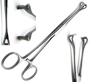 Zuol-Pinzas quirúrgicas de tejido de 6,4 ", instrumentos de veterinaria - Product Image 1