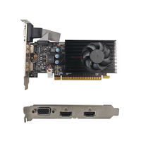   Tarjeta Gráfica Geforce GT 730 DDR3 de 2GB/4GB Opcional, PCIe X16 de Perfil Bajo, Chipset GT730, Salida HD VGA DVI, GPU para Oficina
