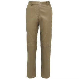 กางเกงหนังขายาวสำหรับผู้หญิงกางเกงหนังทำจากโรงงาน - Product Image 1