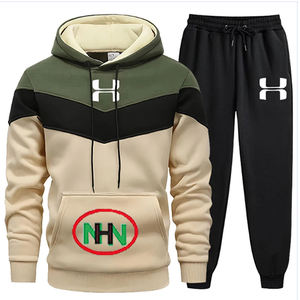 ชุดฮู้ดดี้ผู้ชายขายดีสำหรับฤดูหนาว แจ็คเก็ตขนแกะแฟชั่นทรงเข้ารูปลำลองแบบสองด้าน ไซส์พลัส รับผลิตแบบ OEM - Product Image 2