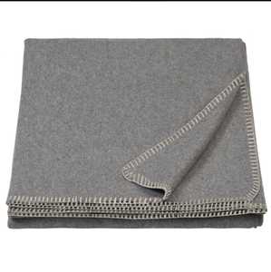 2024 Venta caliente de alta calidad 80% lana tejido Technics suave cálido lavable a máquina mantas de lana-disponible Twin Queen King tamaños - Product Image 3