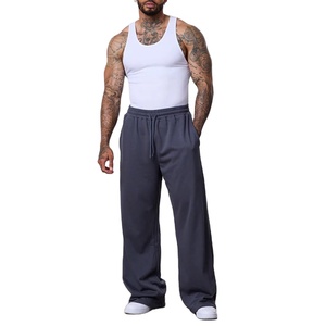 กางเกงจ็อกเกอร์ผู้ชาย OEM ผ้าฝ้าย 100% คุณภาพพรีเมียม น้ำหนักเบา ทรงตรง ลายเรียบ ใส่สบาย เหมาะสำหรับออกกำลังกายและใส่ลำลอง - Product Image 2