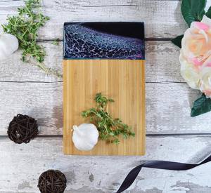 Tabla de cortar de madera hecha a mano, el mejor diseño, pieza de regalo para servir a la venta - Product Image 6