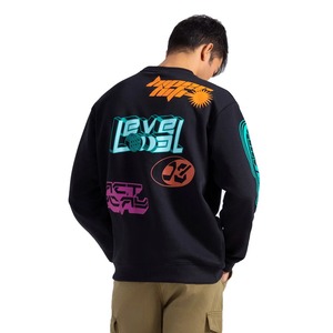 Sweat-shirt à capuche en coton 100% pour homme en gros, col rond surdimensionné, streetwear, imprimé à l'écran, style coréen, sweat-shirts unisexes - Product Image 4