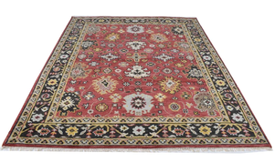 2024 Best Deal Oushak Alfombra de lana hecha a mano Floral Diseño moderno Tradicional Colorido Alfombra grande para habitación Hecho de algodón Yute Direct - Product Image 6