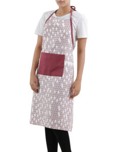 Delantal de algodón sin mangas de calidad superior mezcla de colores con correas ajustables para uso en el hogar o la cocina del Hotel - Product Image 2