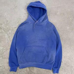 Sweats à capuche zippés personnalisés, poids lourd, surdimensionnés, vieillis à l'acide, imprimés pour unisexe grande taille Boxy Fit épaule tombante avec fermeture éclair - Product Image 1