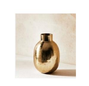 ชุดแจกันดอกไม้โลหะสีทองพรีเมียม ดีไซน์เพชรทันสมัย สไตล์อินเดีย เป็นมิตรกับสิ่งแวดล้อม แจกันตั้งพื้นแบบสองชิ้น ขายส่ง - Product Image 5