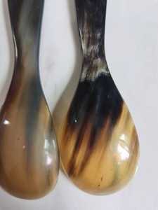 Exquisitas cucharas de cuerno de búfalo hechas a mano, diseño único para regalos y tiendas especializadas - Product Image 3
