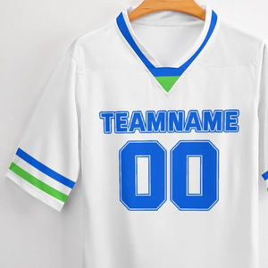 Maillot de football Rugby personnalisé conception libre manches courtes respirant fabriqué en usine sur mesure à vendre - Product Image 3