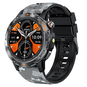 Montre connectée YK06 pour hommes, grand écran rond de 1,53 pouce, appels Bluetooth, étanche IP67, moniteur de fréquence cardiaque, montre connectée de sport, Reloj Inteligente - Product Image 2