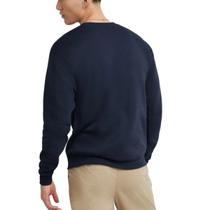 Heavyweight French Terry Cotton O-Neck Blank Oversized Men's Sweatshirts Fleece Custom Logo Embroidered Sweatshirts For Men - Product Image 6