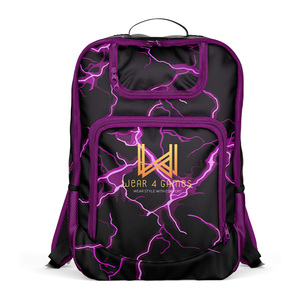 Sac à dos de sport personnalisé en microfibre 30-40L imprimé par sublimation et transfert de chaleur Cheer Soccer Basketball Utilisation par les jeunes - Product Image 5