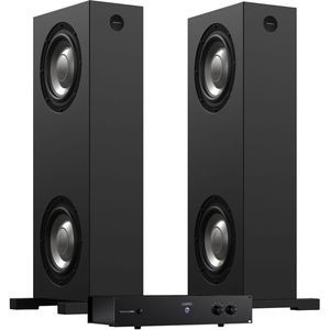 Amphion BaseTwo25 2-10 Low Frequency <b>Extension</b> <b>Towers</b> Radiators & Baseamp/Amplifier Module Premium Category Speakers - Product Image 2