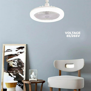 Smart LED Ceiling <b>Fan</b> with <b>Remote</b> <b>Control</b>, 30cm, 50mm Diameter, Plastic, 5-Color Assortment - Product Image 5