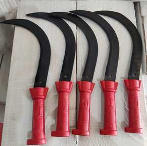 Steel Blade Grass and Garden <b>Sickle</b> with Wooden Handle for Farm Use - Product Image 3