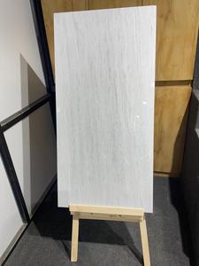 Venta al por mayor Trentino blanco 600X1200 azulejos de porcelana acabado brillante moderno de alta calidad para baño Villa escuela suelo mosaico - Product Image 3