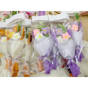 Mini Ramo de Flores Tejido a Mano con Patrón de Damasco de Lana - Herramientas de Tejer Regalo de San Valentín, Día de la Madre, Cumpleaños de Da Nang - Product Image 5