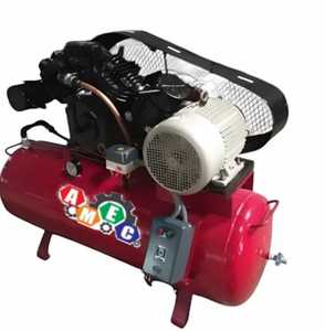 <b>Air</b> Cooled Lubricated Piston Type <b>Portable</b> AC Powered AMEC Industrial Garage Use Heavy Duty Multi-Hp <b>Air</b> <b>Compressor</b> - Product Image 1