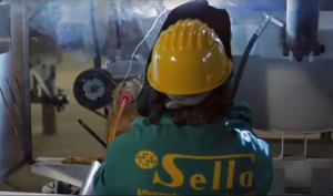 LINO SELLA WORLD Bomba Mezcladora de Concreto Eléctrica Trifásica Tradicional de 360 Litros Fabricada en Italia, Productividad de 40m3/h, Caucho Sólido - Product Image 3