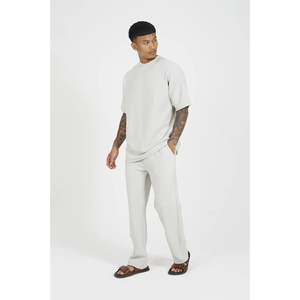 Pantalon de survêtement de détresse hommes et femmes style déchiré personnalisé pantalon polaire streetwear décontracté approvisionnement en gros en vrac - Product Image 6