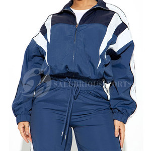 Conjuntos de Chaqueta Cortavientos con Capucha para Mujer, de Alta Calidad, para Invierno, con Estampado Personalizado, Cierre de Cremallera, a la Moda - Product Image 6