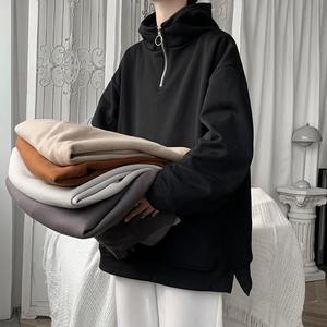 Sudadera con Capucha y Cierre para Hombre, Estilo Urbano, Hip Hop, Ropa Masculina - Product Image 5