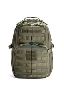 Sac à dos tactique à cadre externe 20-36L, fermeture éclair, léger, grande capacité, polyester durable, bretelles réglables, poches latérales - Product Image 4