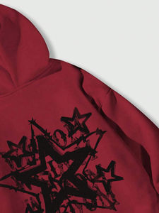 Pull à capuche zippé pour hommes tendance Respirant Coton Polaire/Polyester Imprimé personnalisé Conception brodée Séchage rapide - Product Image 4