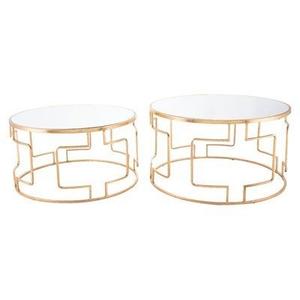 Silver metal legs style living room furniture round modern Decorative Home Decor Modern Metal Side <b>Table</b> - Product Image 3