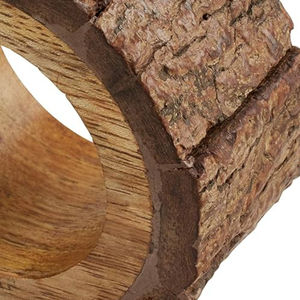 Luxury High Quality Unique <b>Wooden</b> Round Shaped Handicraft Wood <b>Napkin</b> <b>Rings</b> For Table Top Decoration Bulk Supplies From India - Product Image 5