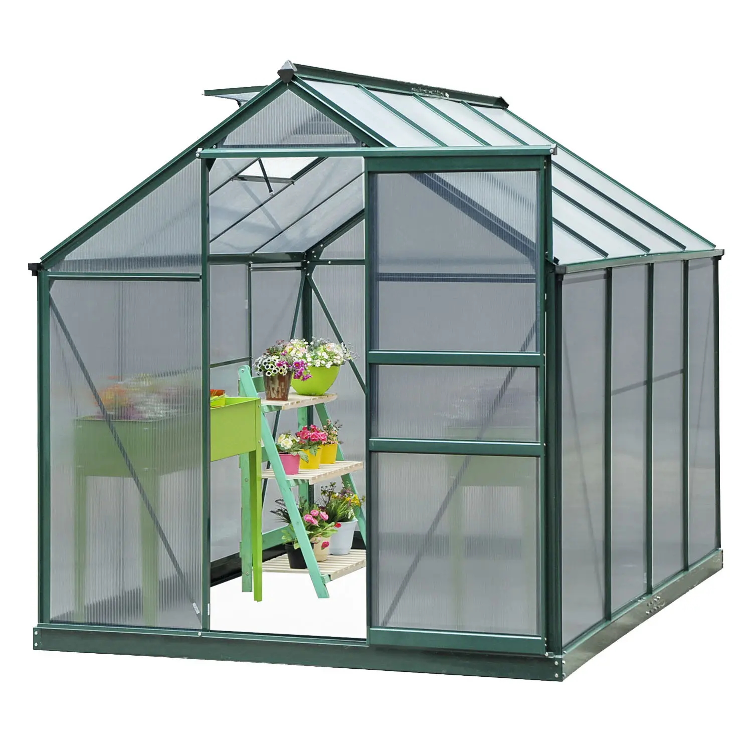 Bulk AFFORDABLE hydroponic greenhouse frame plastic film green house agricultural greenhouses available in stuck