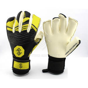 Gants de gardien de but hybrides légers en latex de haute qualité, antidérapants, fermeture auto-agrippante, nouvelle arrivée, faible MOQ - Product Image 2