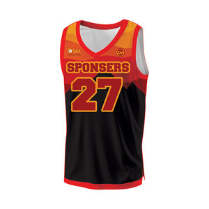 OEM personnalisé léger à séchage rapide maillot de basket-ball Premium School College Club Wear - Product Image 2