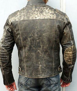 Customized Men Fashion Leather Jacket Made in Pakistan Fashion Leather Jacket - Product Image 3