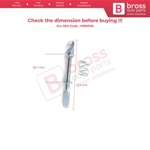 Kit de Reparación de Cilindro de Cerradura de Puerta Delantera V1BDP50 6K4831223B para Polo Classic 6K 4/5 Puertas 71mm - Product Image 5
