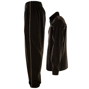 Survêtement pour homme en polaire de coton polyester, broderie personnalisée, cordon de serrage, taille plus, uni, séchage rapide, léger, professionnel - Product Image 6