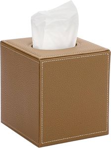 Home Large Anti-moisture Rectangular <b>Tissue</b> Paper Napkin Leather Box case House Hold Office Holder <b>Tissue</b> Box Wholesale Price - Product Image 4