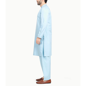 Handmade Customized Design <b>Men's</b> Shalwar Kameez-Wrinkle Free Quick Dry Cotton High Quality All Seasons Washable Tradeem Sports - Product Image 2