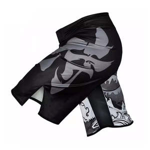 มาใหม่2023ที่กำหนดเองมวยไทยกางเกงขาสั้น MMA กางเกงขาสั้นระเหิดโลโก้ที่กำหนดเองต่อสู้กางเกงขาสั้น - Product Image 3