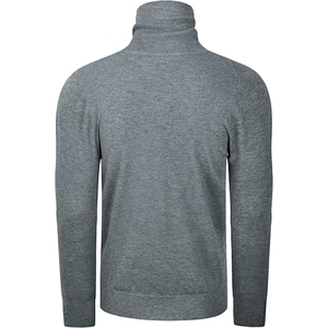 Vente en gros de pull tricoté chaud d'hiver à manches longues pour hommes, pull en polyester respirant et confortable, anti-rétrécissement et anti-rides - Product Image 3