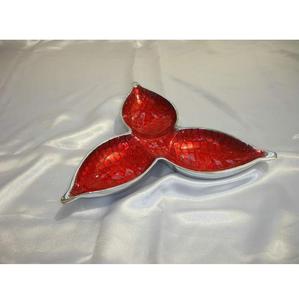 Gran oferta, cuenco para servir con forma de triángulo redondo de fundición de aluminio, cuenco para servir esmaltado de buena calidad, cuenco decorativo, platos para servir - Product Image 6